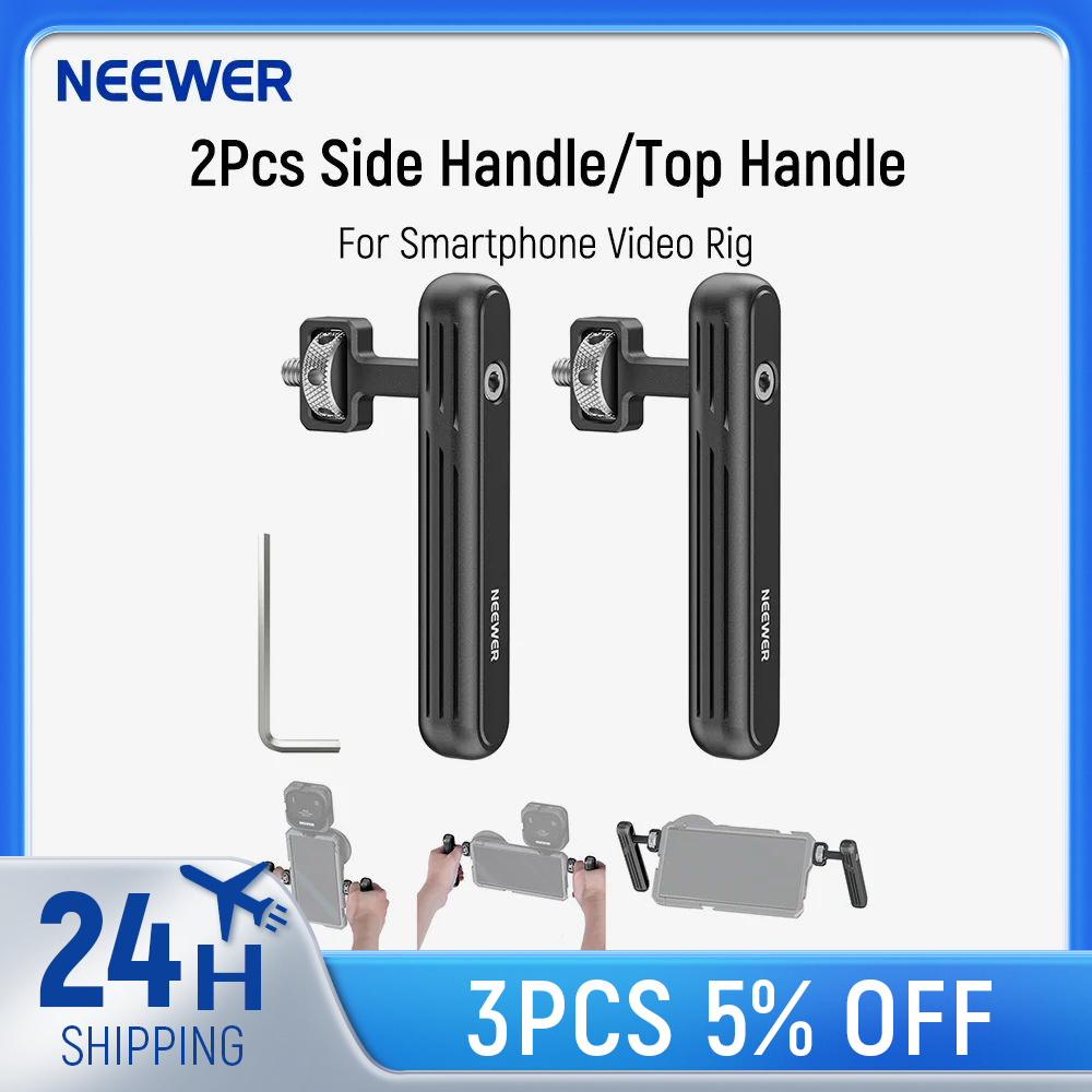 Photography Kit Samsung S26 Ultra - NEEWER 2PACK Rotatable Side Handle/Top Handle