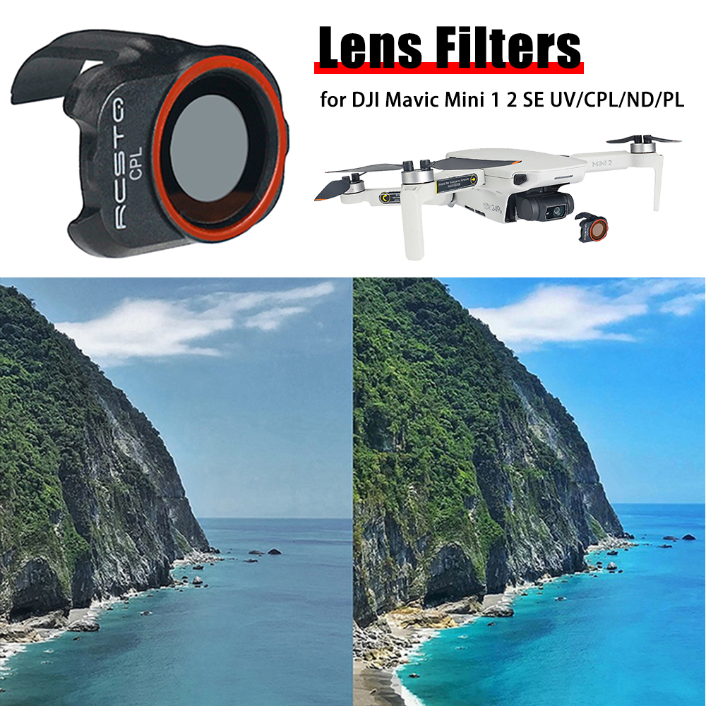 Nd Filter Set - For DJI Mini 2 Camera Lens