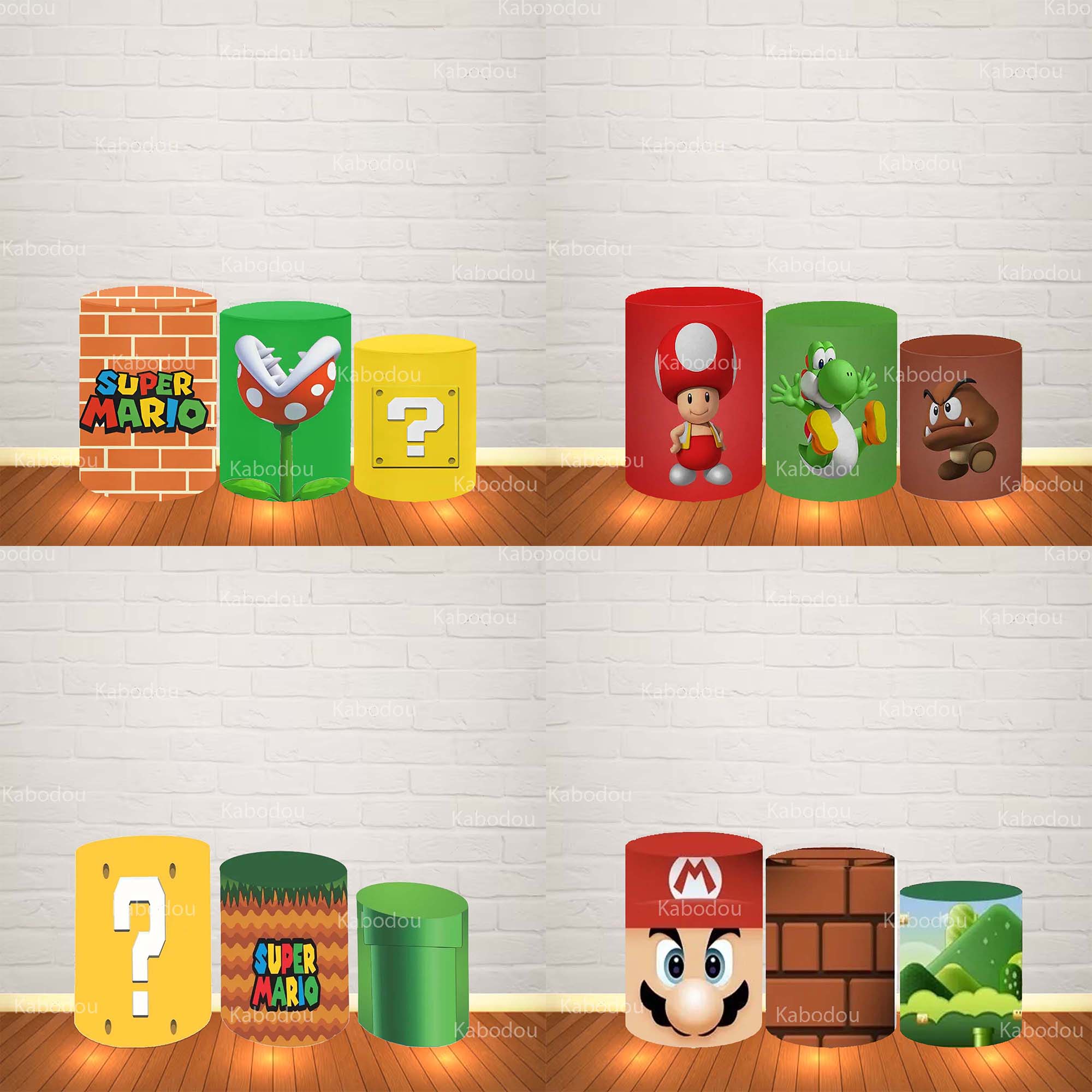 Photography Sport - Super Marios Backdrop Kids Birthday Party