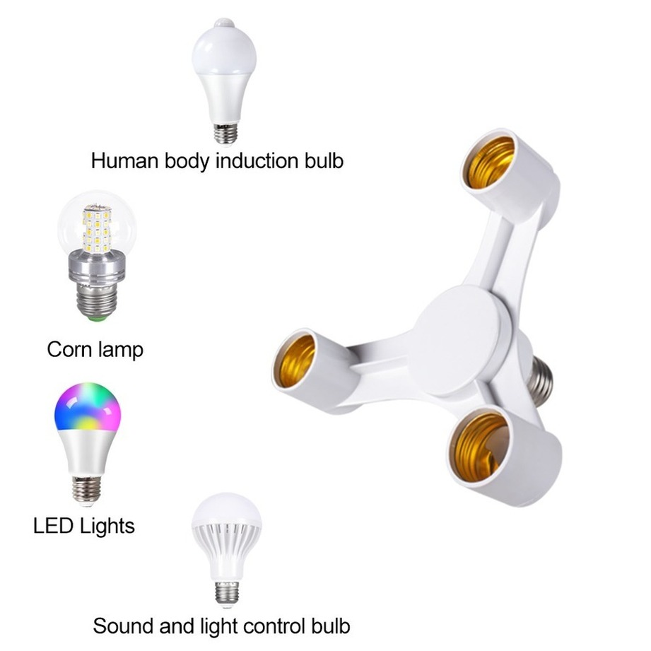 Bulbs Socket 3In1 E27 to E27 e - đánh giá và giá Photography Bulb