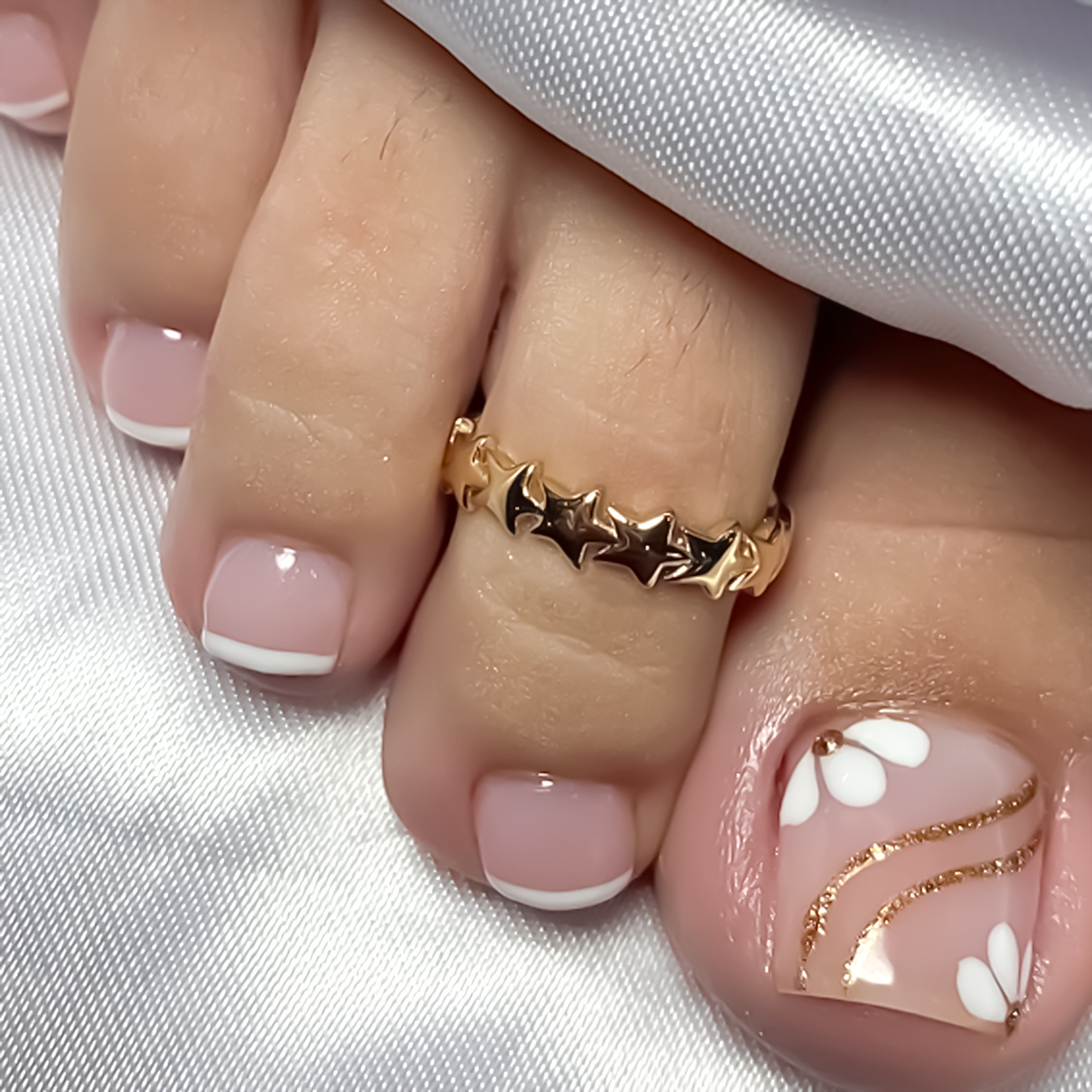 Nude Pink Color Fake Toenails  - đánh giá và giá Photography Tips