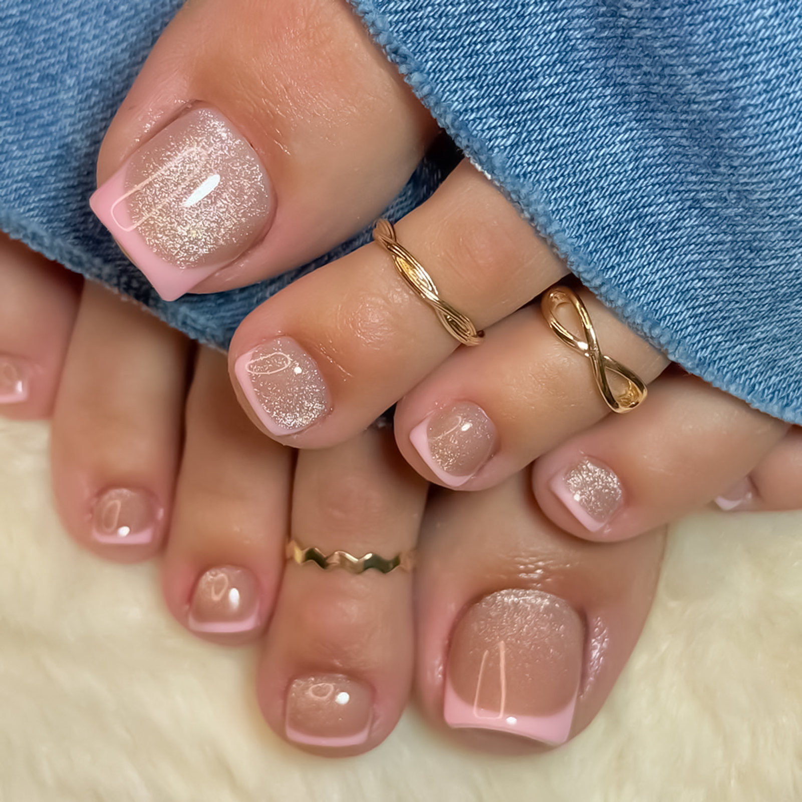 Nude Pink Color Fake Toenails  - đánh giá và giá Photography Tips