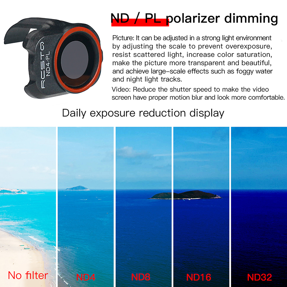 For DJI Mini 2 Camera Lens Fil - đánh giá và giá Nd Filter Set