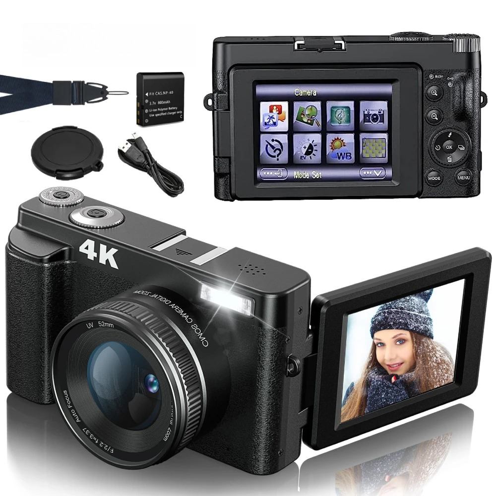 4K 48MP Compact Vlogging Camer - đánh giá và giá Photography Nature Images