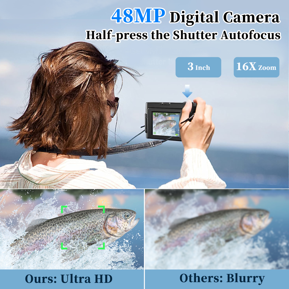 4K 48MP Compact Vlogging Camer - đánh giá và giá Photography Nature Images