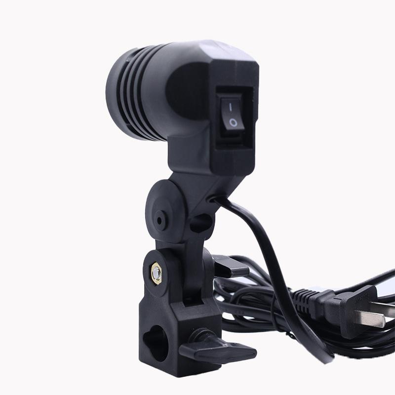 Black 1.8M Cable Cord E27 Sock - đánh giá và giá Photography Bulb