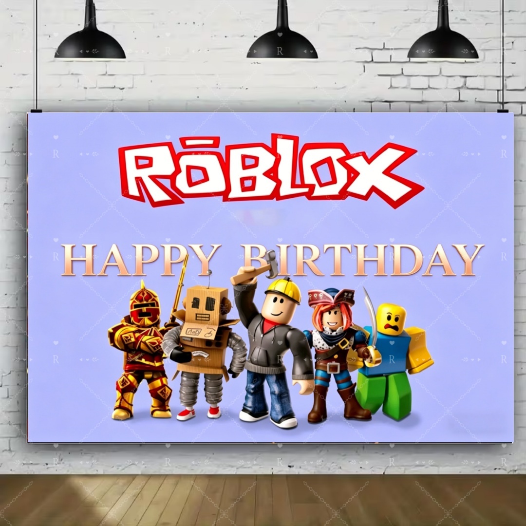 Roblox Birthday Party Decorati - đánh giá và giá Photography Sport