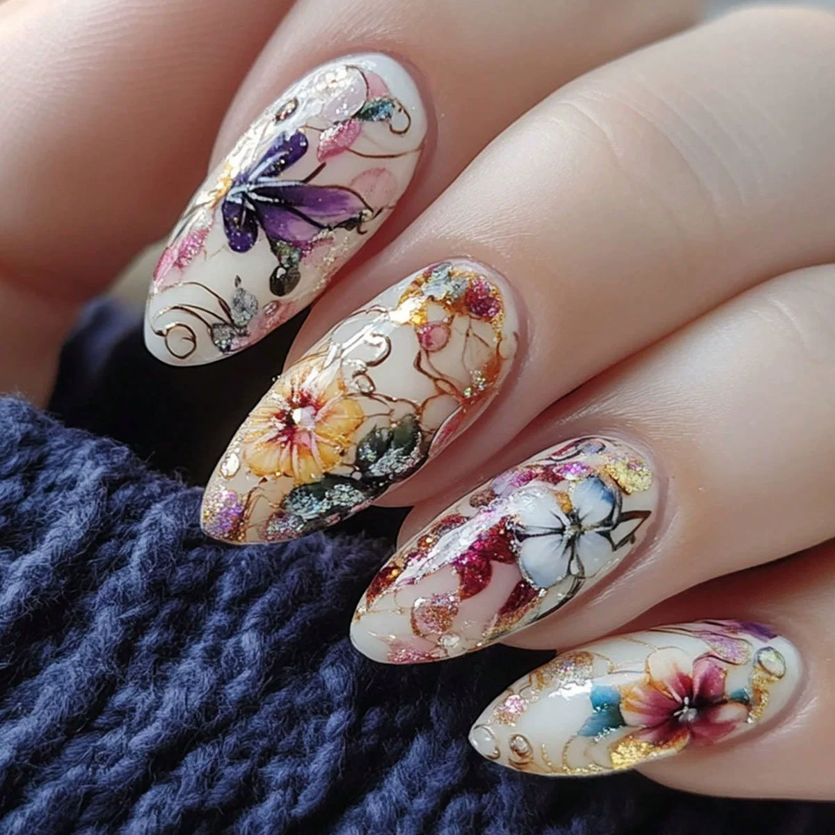 24Pcs Simple Almond Nails Tips - đánh giá và giá Photography Tips