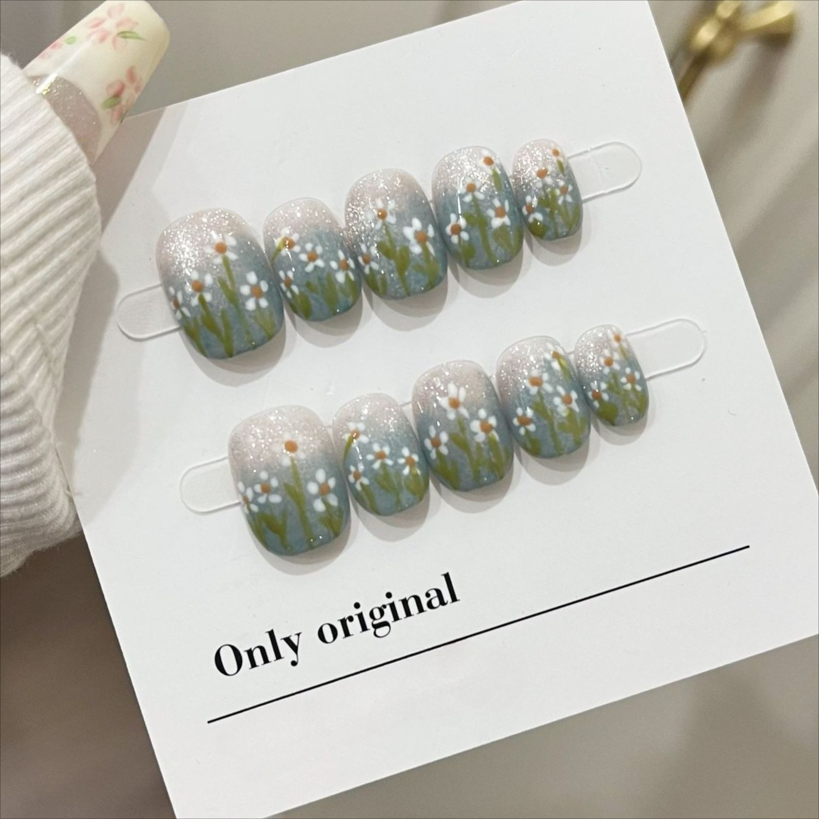 10Pcs Short Handmade Press On  - đánh giá và giá Photography Tips