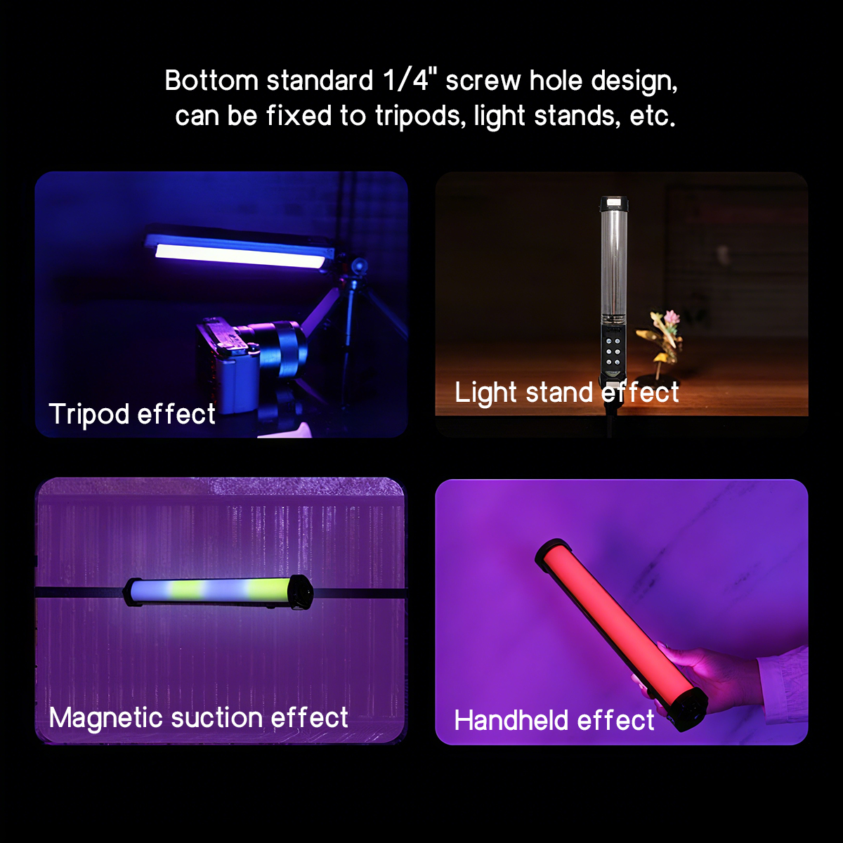 Long Lasting Rgb Handheld LED  - đánh giá và giá Photography Bulb