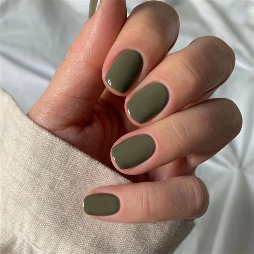 24Pcs/Box Short False Nails Pu - đánh giá và giá Photography Tips