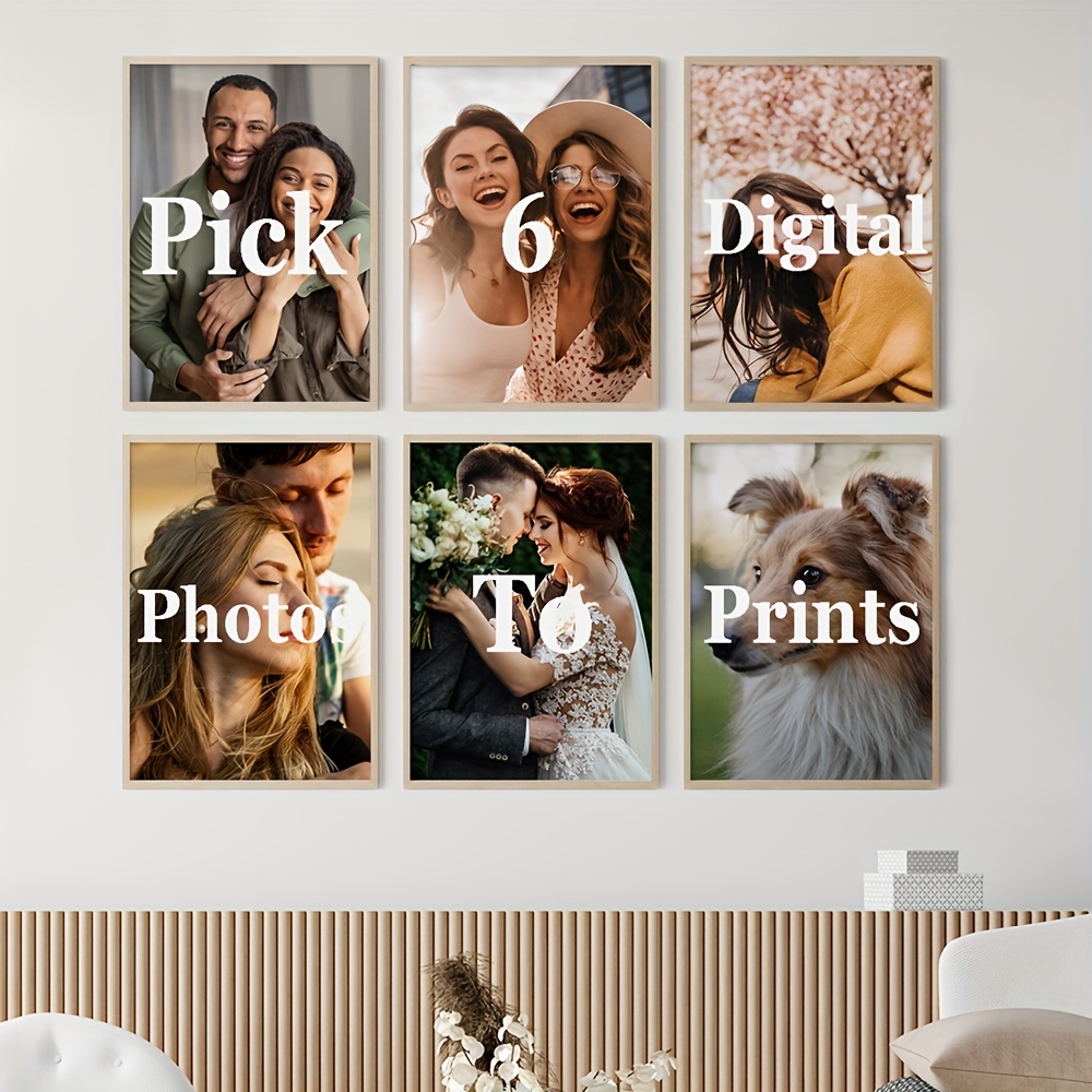6pcs/set Custom Canvas Prints  - đánh giá và giá Photograph Lyrics