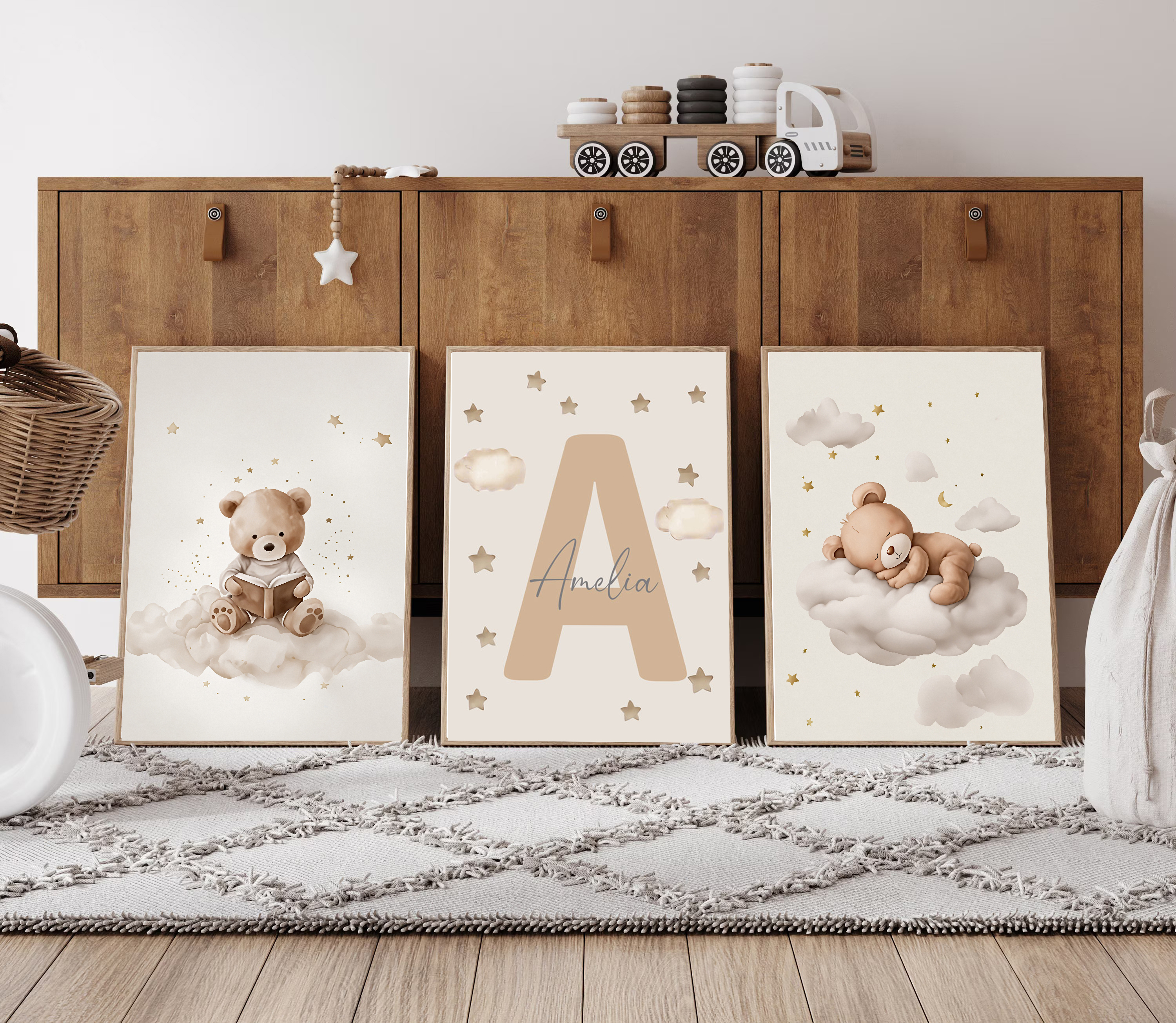 3pcs/set Bohemian Teddy Bear A - đánh giá và giá Photograph Lyrics
